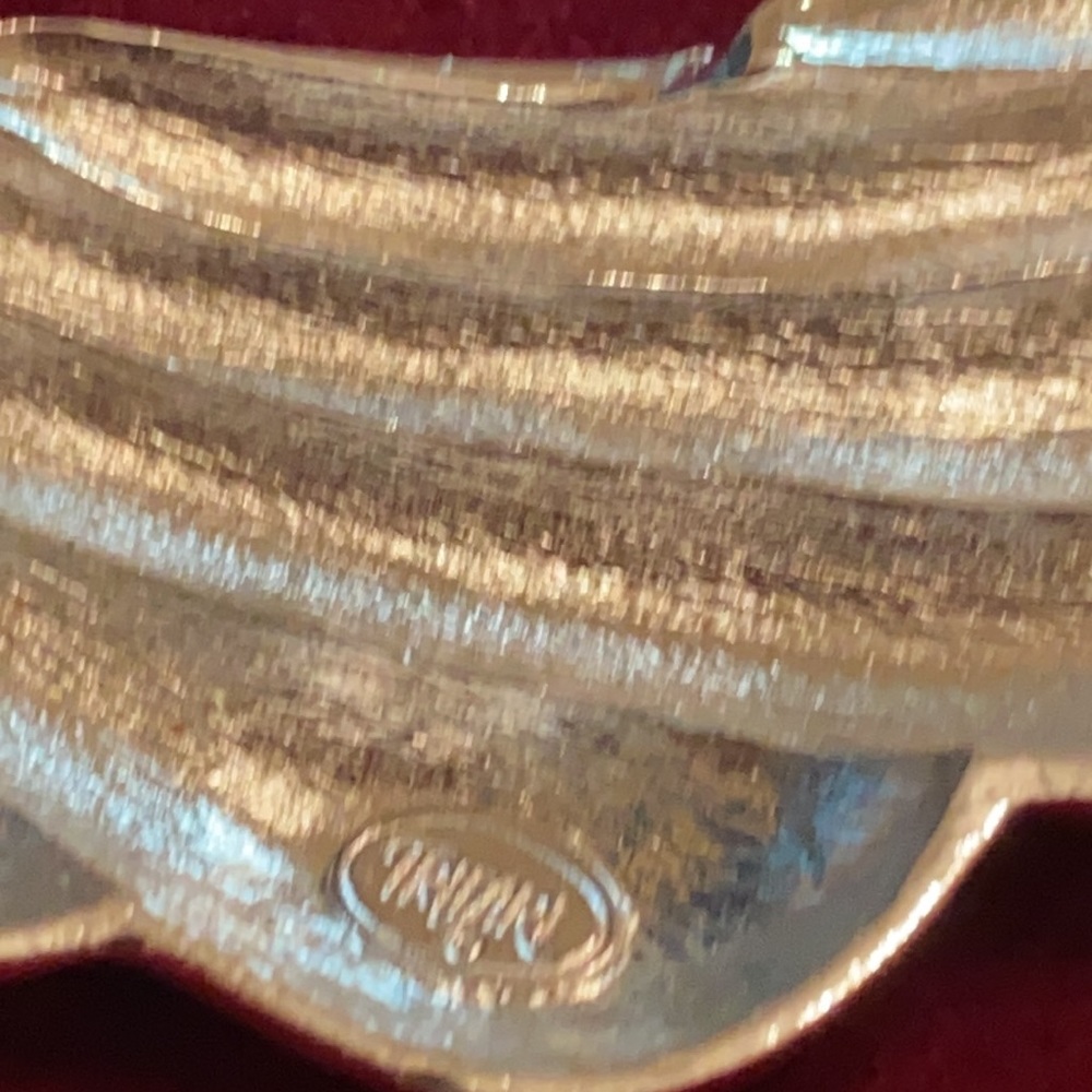 Vintage Trifari Silvertone Statement Necklace - image 3